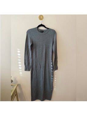 French Connection Grey Sweater Dress size medium